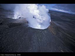 Disturbance: Active Volcano (aerial), Hawaii, USA