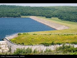 Rondout Reservoir supplying NY City water