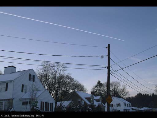 Air pollution from planes, homes, and power generation
